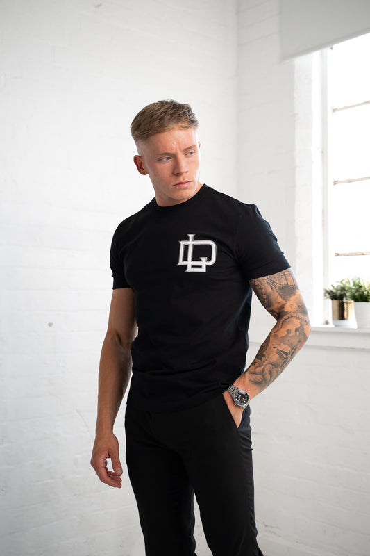 Monogram T shirt Black
