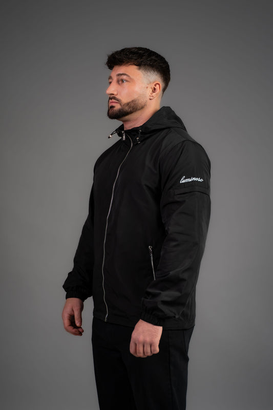 Signature WindBreaker Charcoal Black