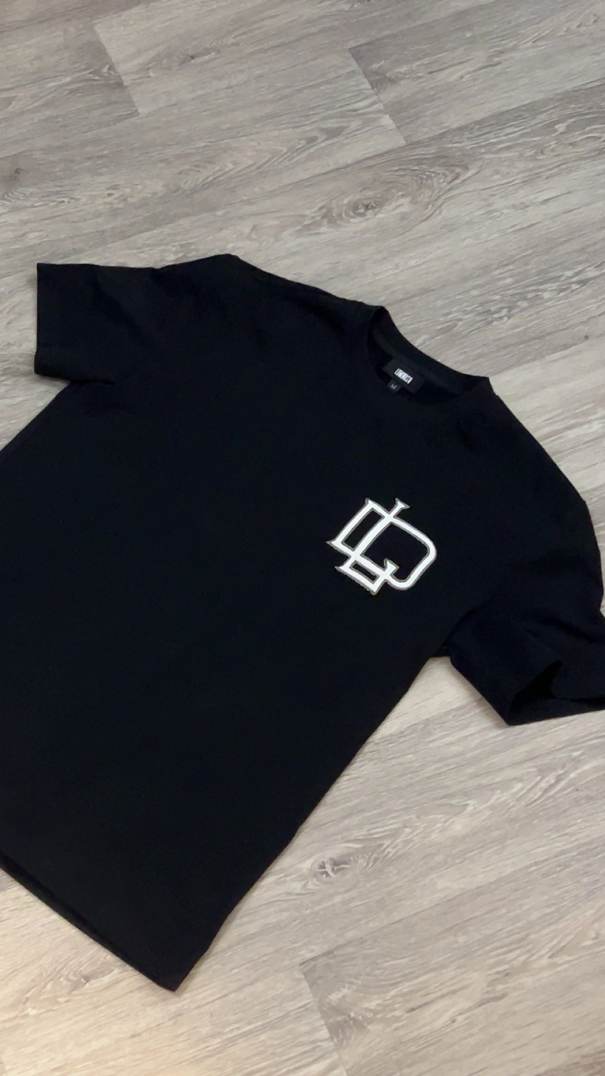 Monogram T shirt Black