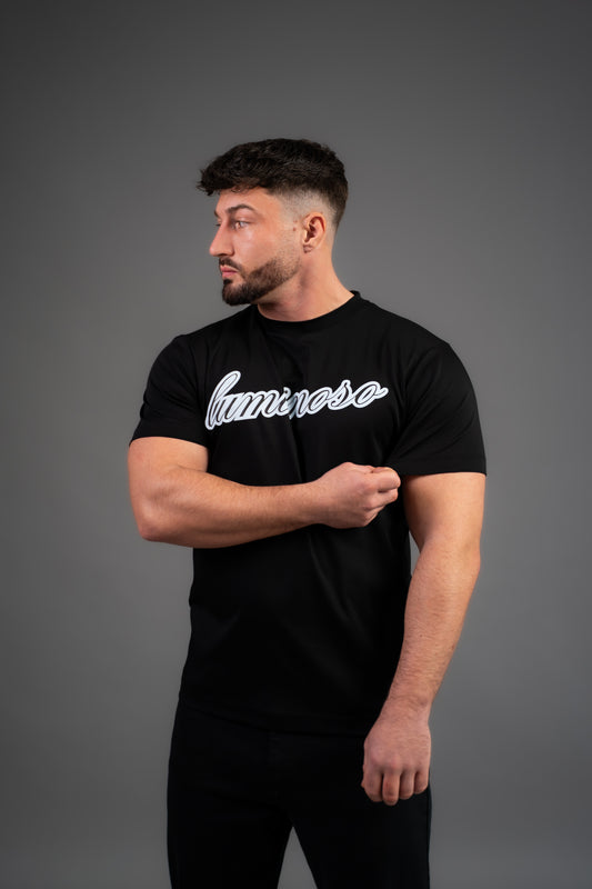 Mercerised Luxe T-shirt Black
