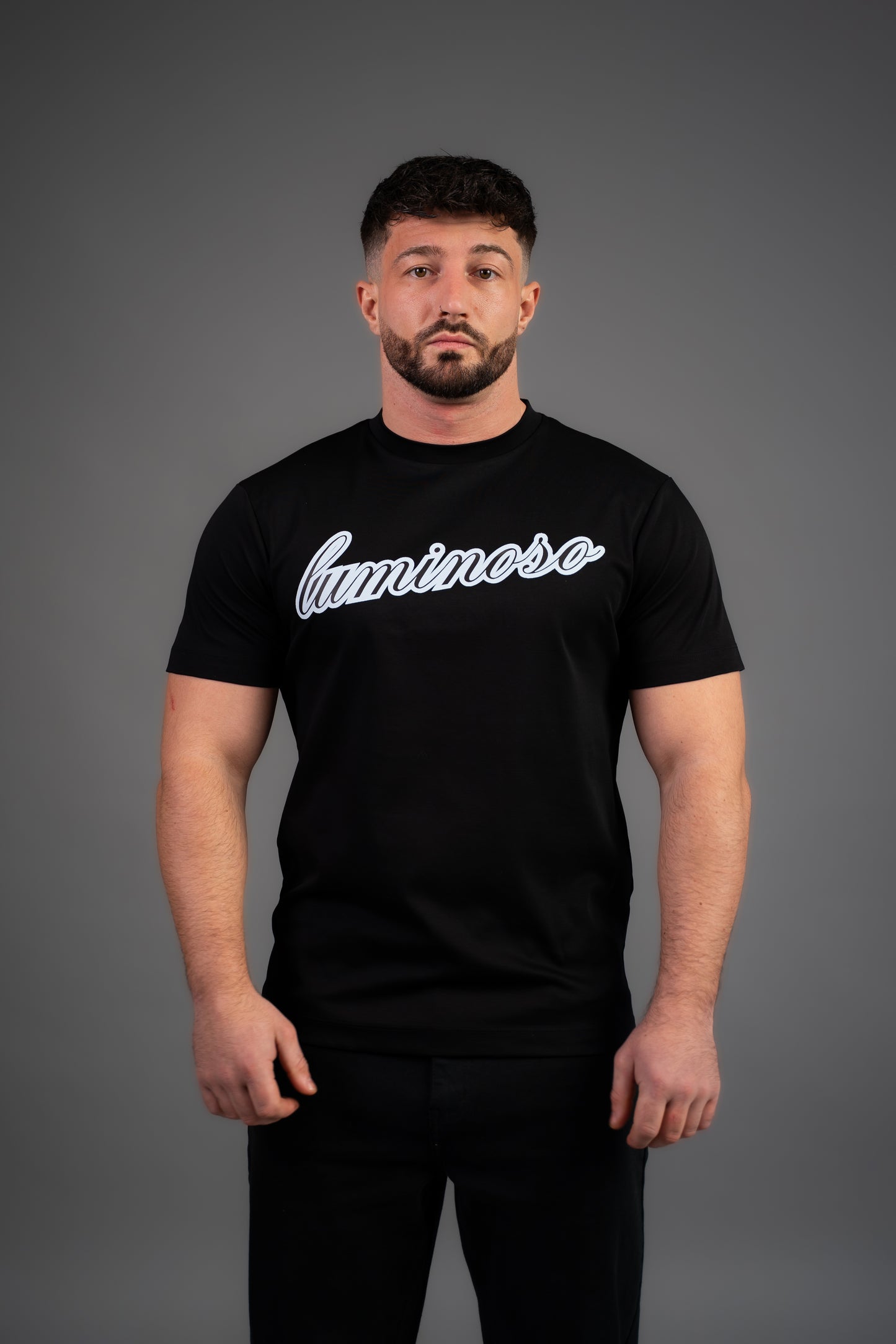 Mercerised Luxe T-shirt Black
