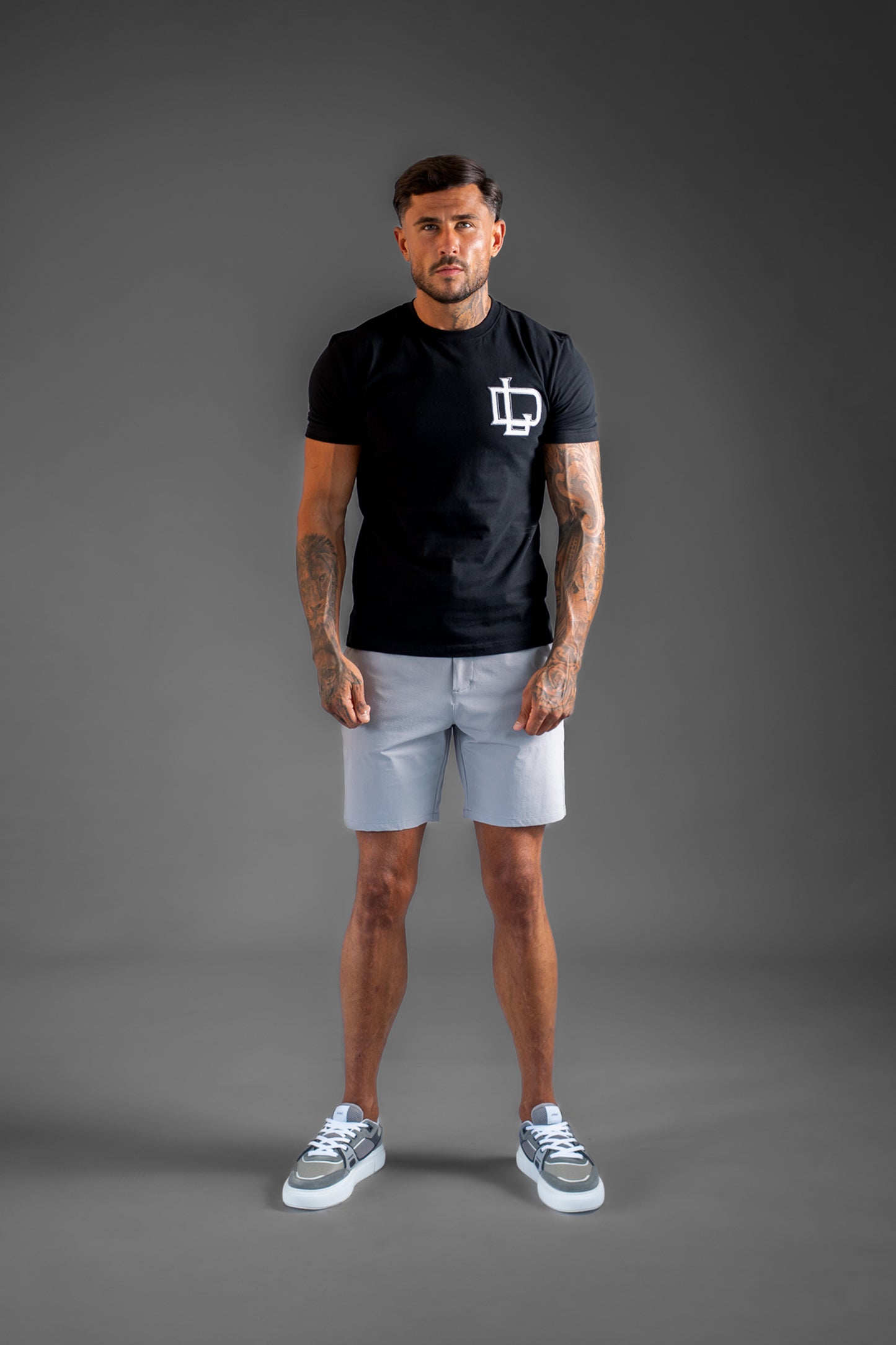 Monogram T shirt Black