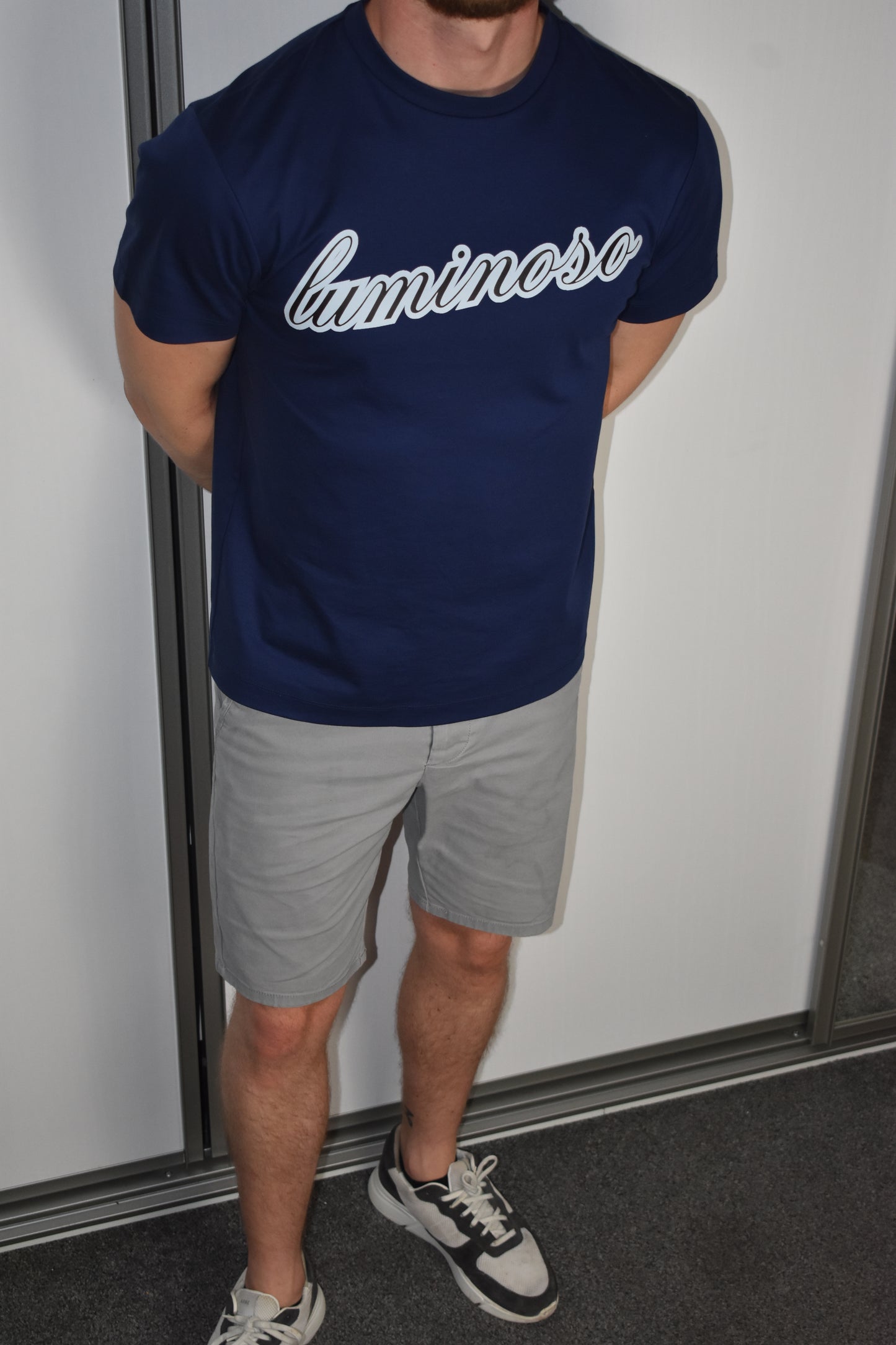 Mercerised Luxe T-shirt Blue